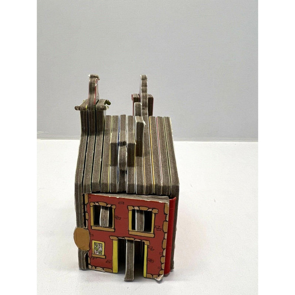 Mini House: Firehouse Co No 1 Peter Lippman Children's Board Book 1994 - Picture 6 of 7